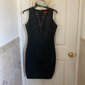 Black Bodycon sleeveless Dress